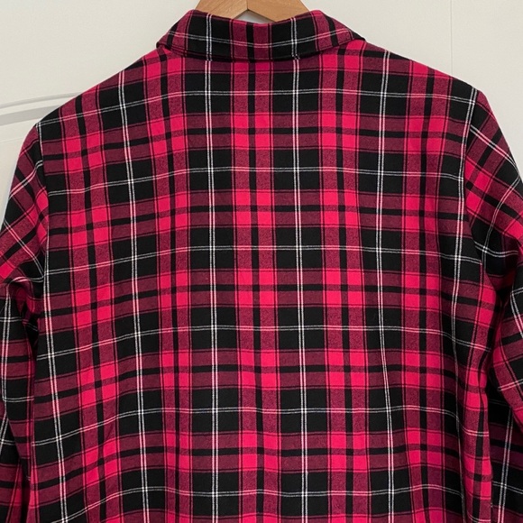 Sanctuary pink & black plaid soft flannel … - Picture 9 of 13